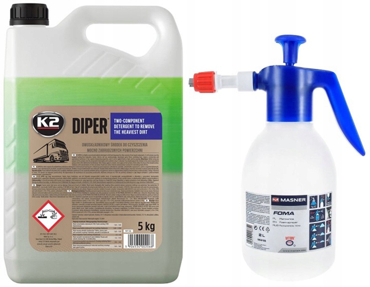 

K2 Diper Mocna Aktywna Piana 5L Pianownica 2L