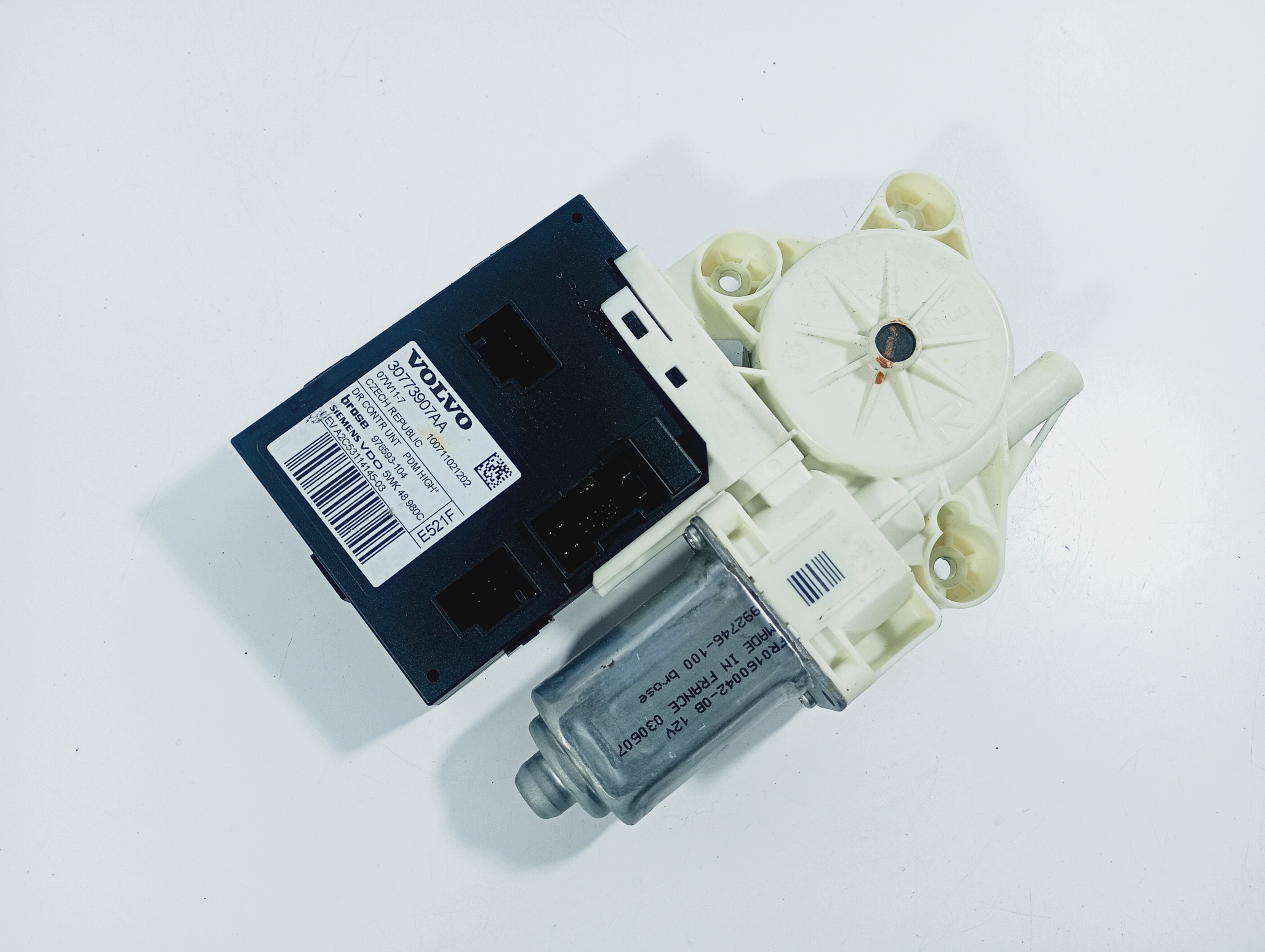 engine mini motor windows right front OE 30773907AA Volvo V50 2 II 04-10