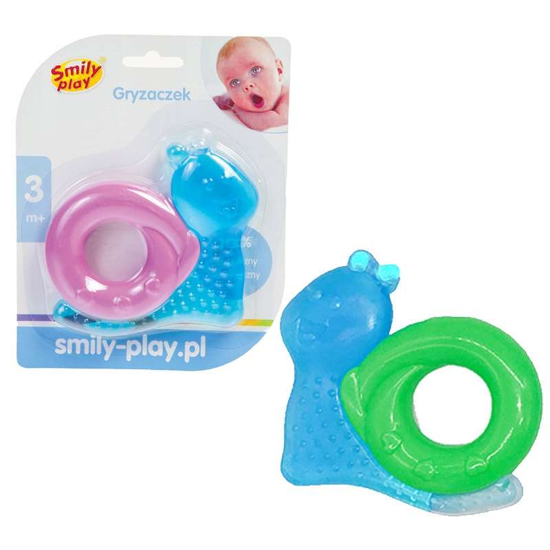 

Smily Play Gryzak dla niemowląt Ślimak