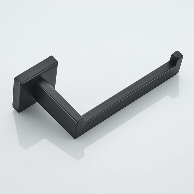 Uchwyt wieszak na papier toaletowy CZARNY MAT LOFT Marka Aflos