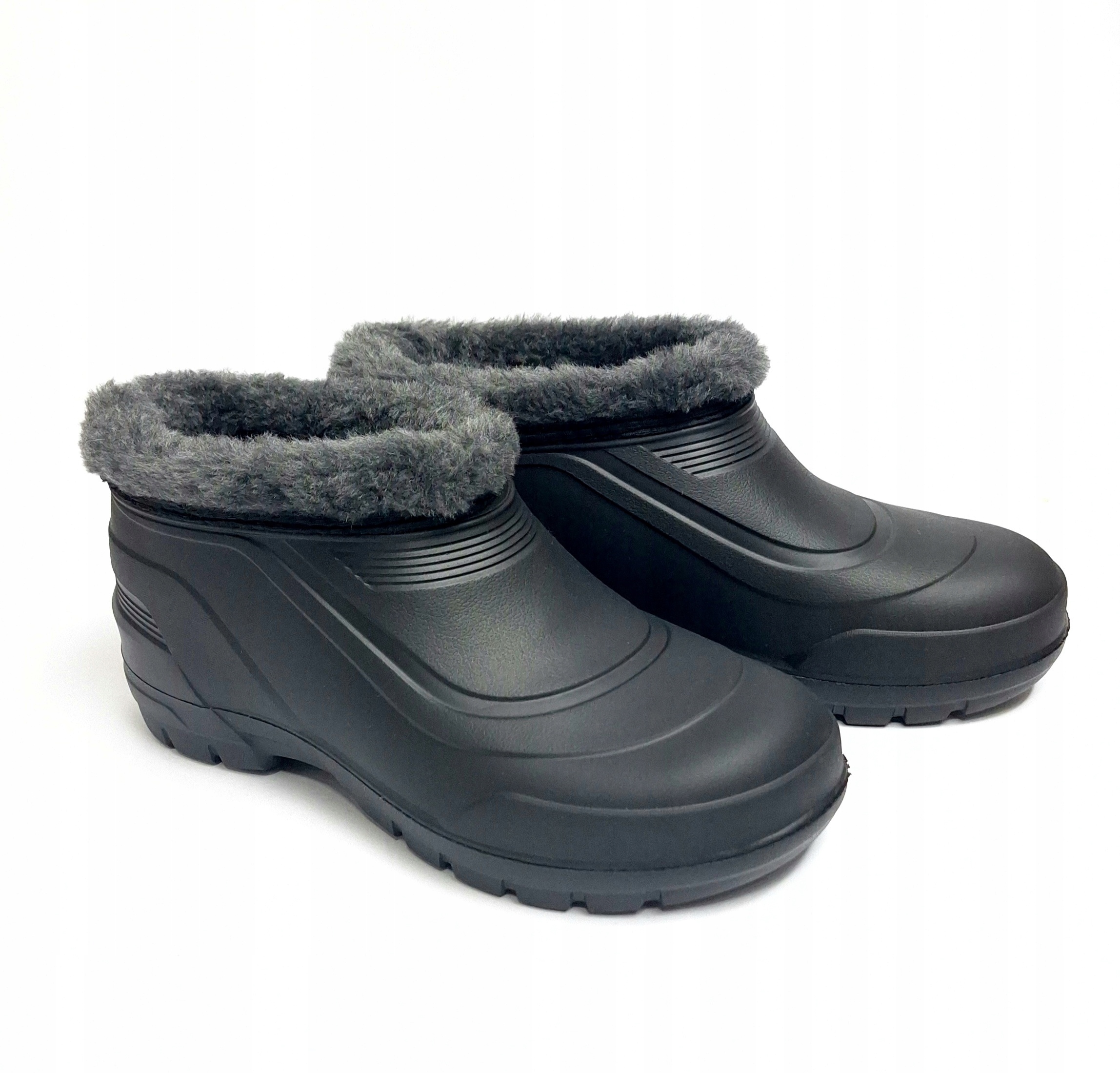 Kalosze lekkie BUTY PIANKOWE męskie niskie krótkie chodaki