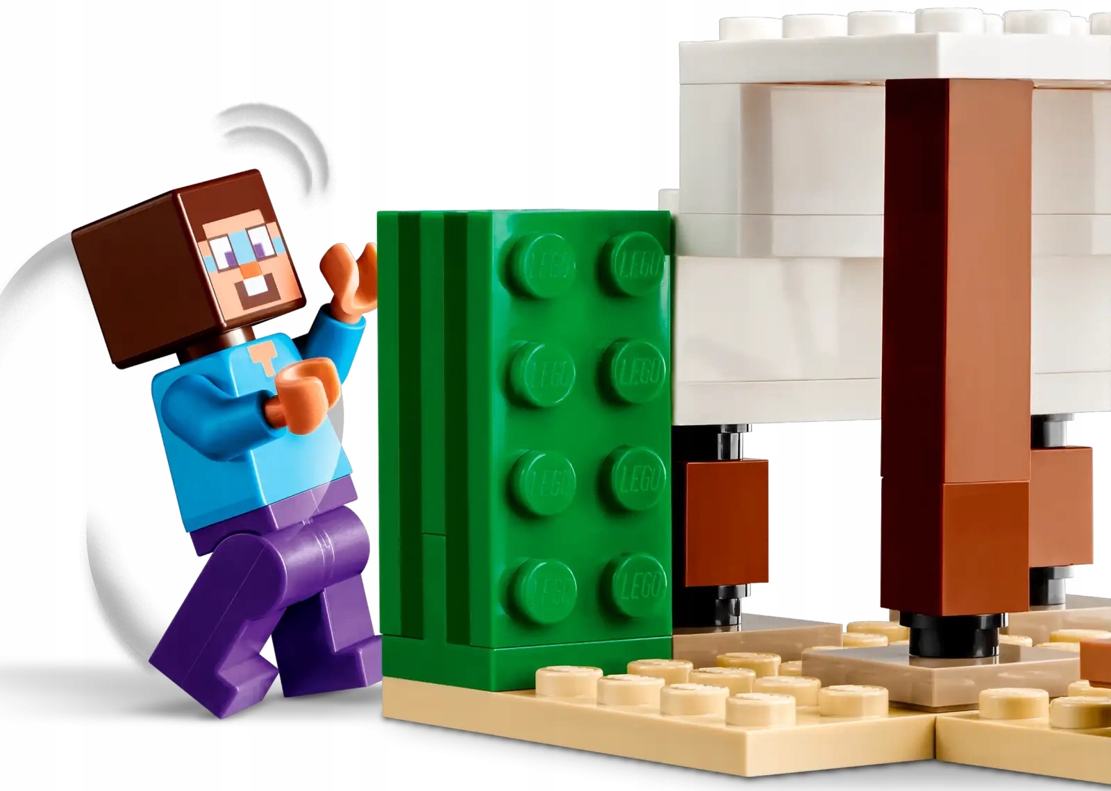 KLOCKI LEGO Z SERII MINECRAFT 6+ SZYBKA WYSYŁKA OD RĘKI ORYGINALNE KLOCKI Płeć unisex