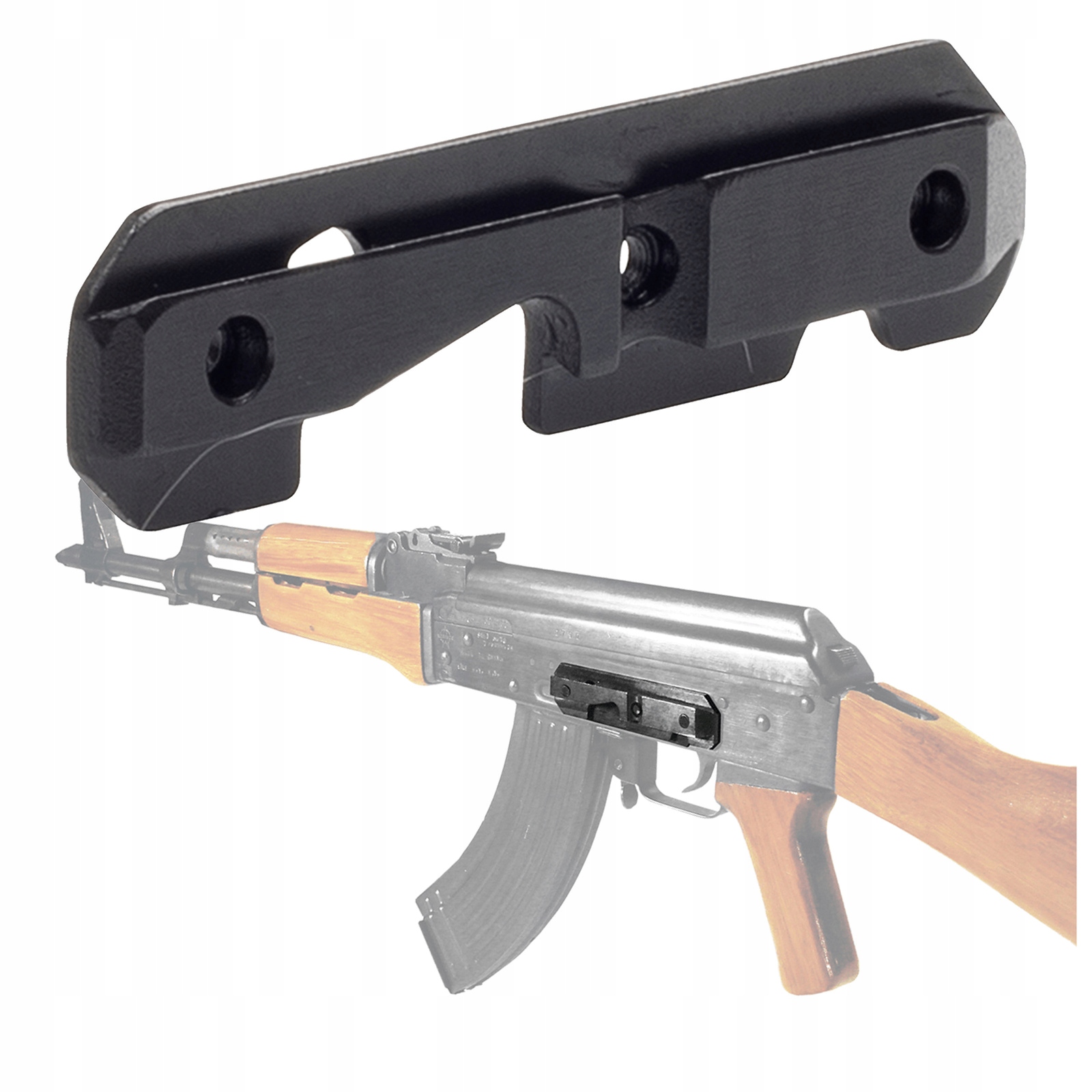 Szyna boczna Montażowa Utg Ak Jaskółczy Ogon Montaż Optyki ak47 akms