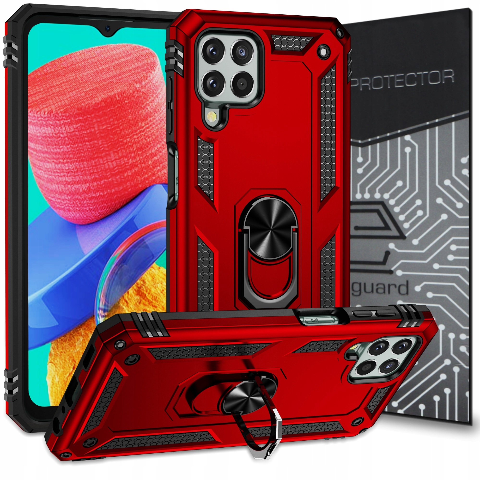 

Etui Pancerne Case+szkło do Samsung Galaxy M33 5G