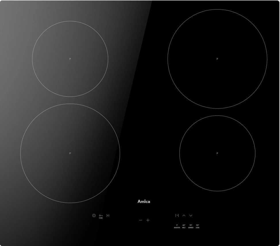 Płyta indukcyjna Amica PIH6540PHTUN 3.0 60cm 7,35kW PowerBoost Timer Led