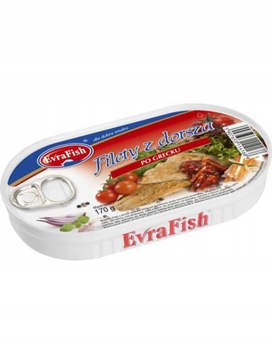 Levně 5 x Evrafish filety z tresky po řečtině 170 g