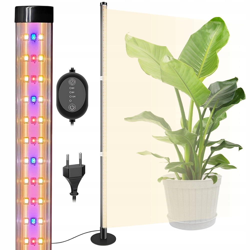 Led Lampa Plné Spektrum Pro Pěstování Rostlin 243 Diody 3 Režimy 6 9 12H Časovač