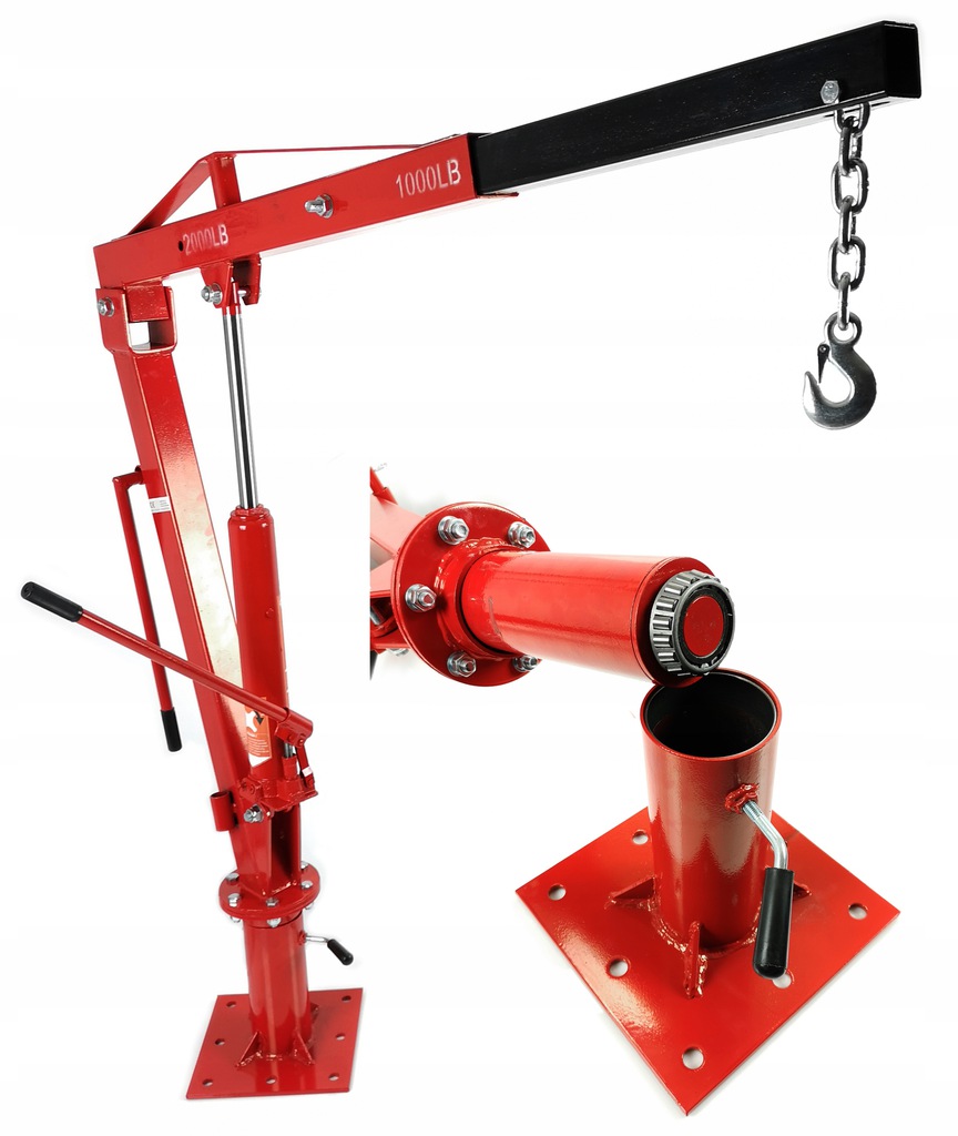 PODNOŚNIK WARSZTATOWY SAMOCHODOWY HDS ŻURAW 1TONA M80405A