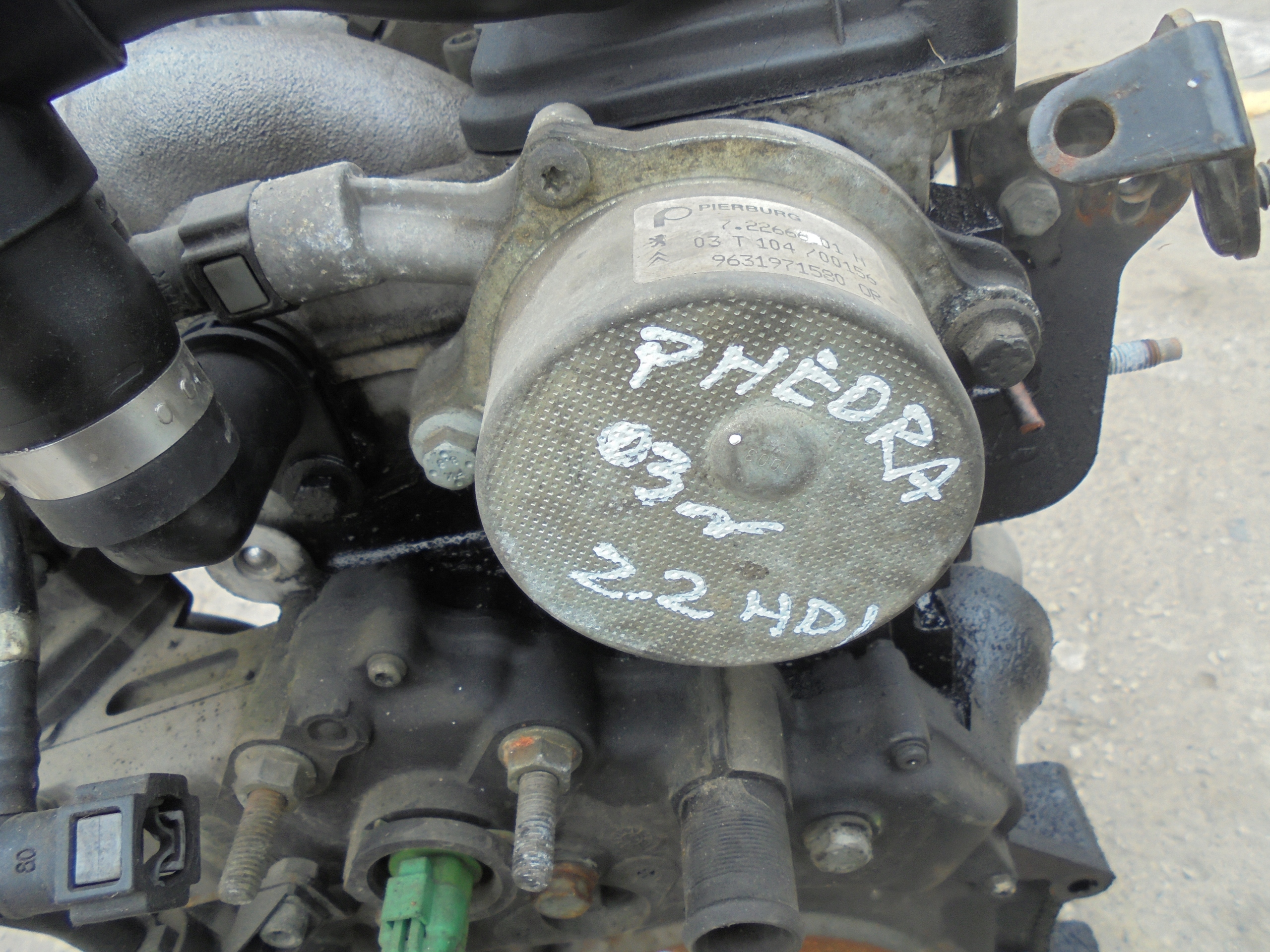 насос вакум lancia PHEDRA 2.2 03r.