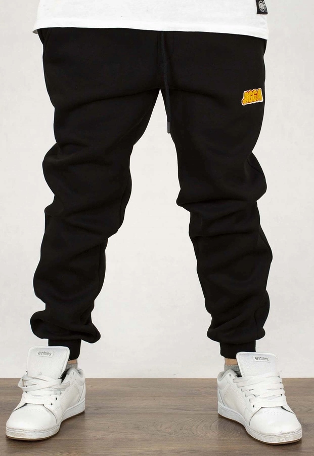 Spodnie Dresowe Jigga Wear Name Patch Czarne m.7 roz. M