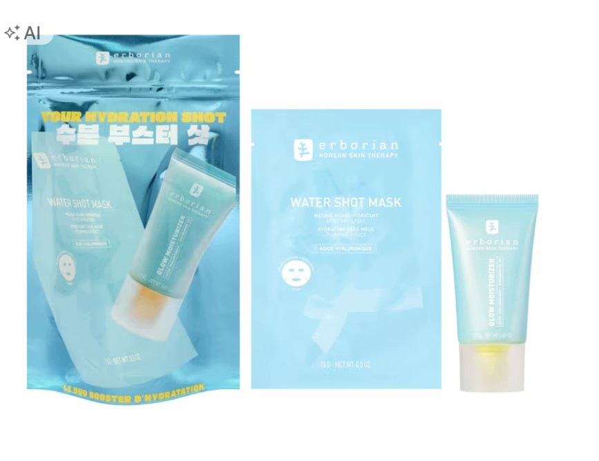 Erborian Kbeauty moisturizer ritual Zestaw do pielęgnacji twarzy maska krem