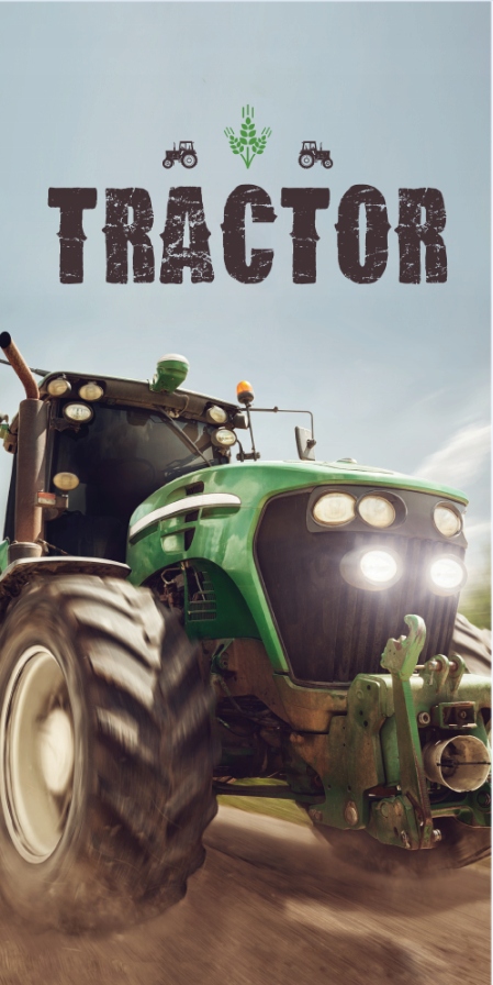

Ręcznik Kąpielowy Plażowy 70 X 140 CM Traktor