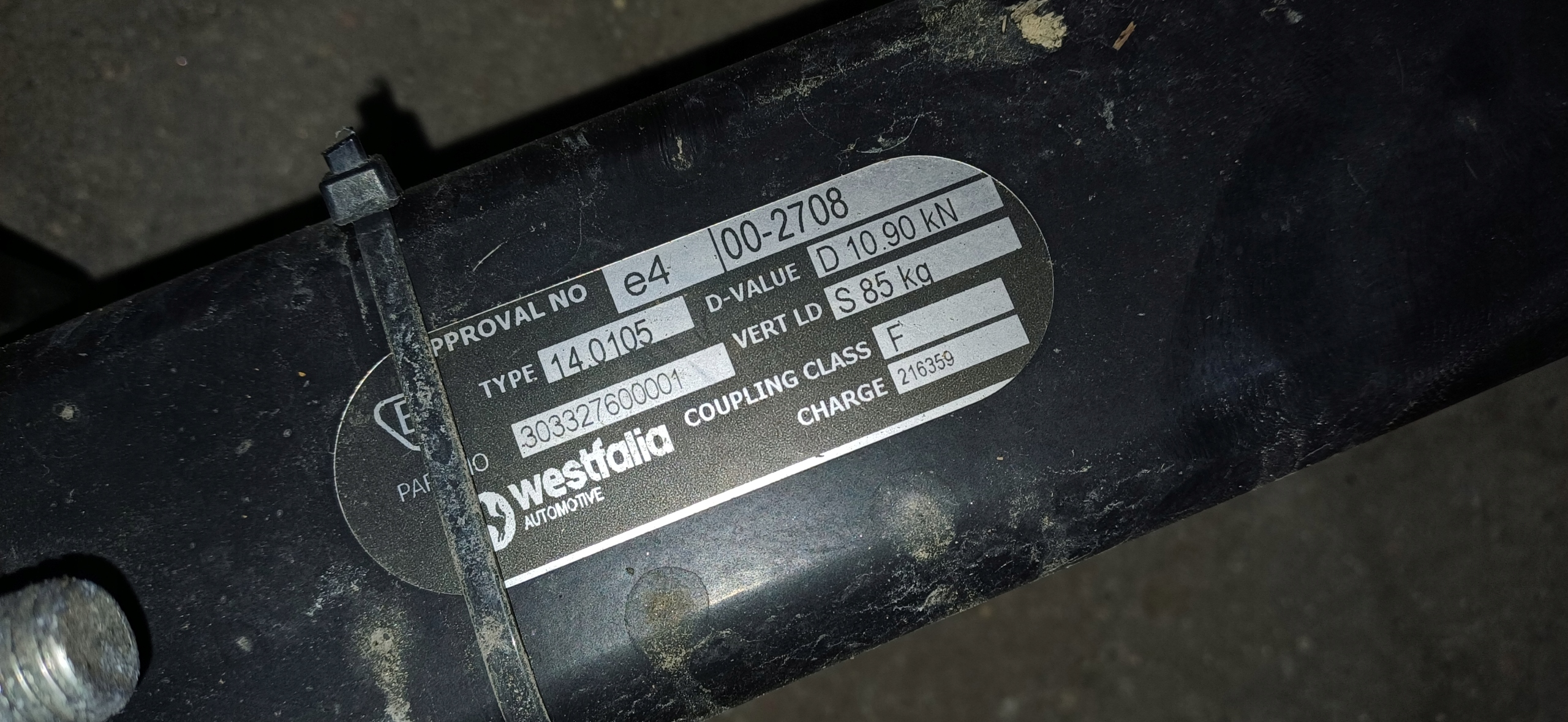 BMW x3 e83 tow bundle module WESTFALIA