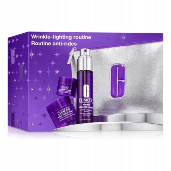 017092 Clinique Set Wrinkle-Fighting Routine Skincare Zestaw