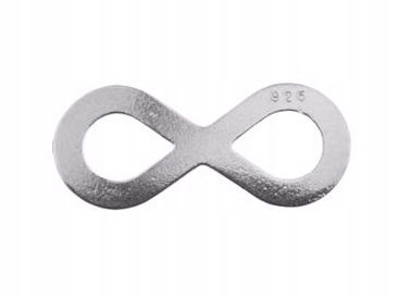 

Wisiorek zawieszka Nieskończoność Infinity Srebro!