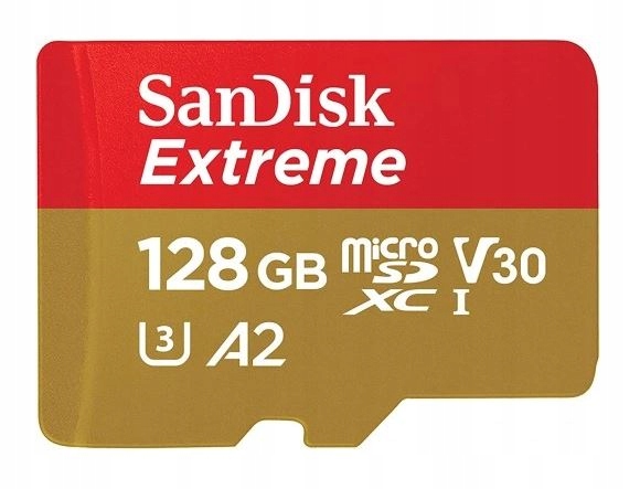 Karta pamięci SANDISK Extreme microSDXC 128GB