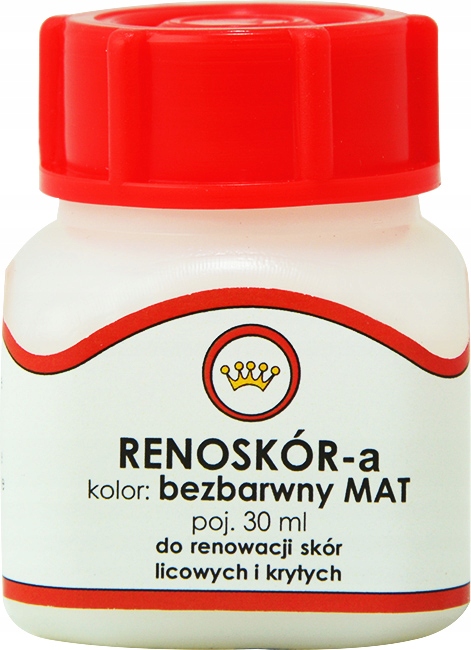 

Farba do skóry lakier Renoskór Bezbarwny Mat 30ml