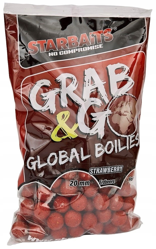 Starbaits Kulki zanętowe Grab&go Dżem Truskawkowy 20mm 5kg