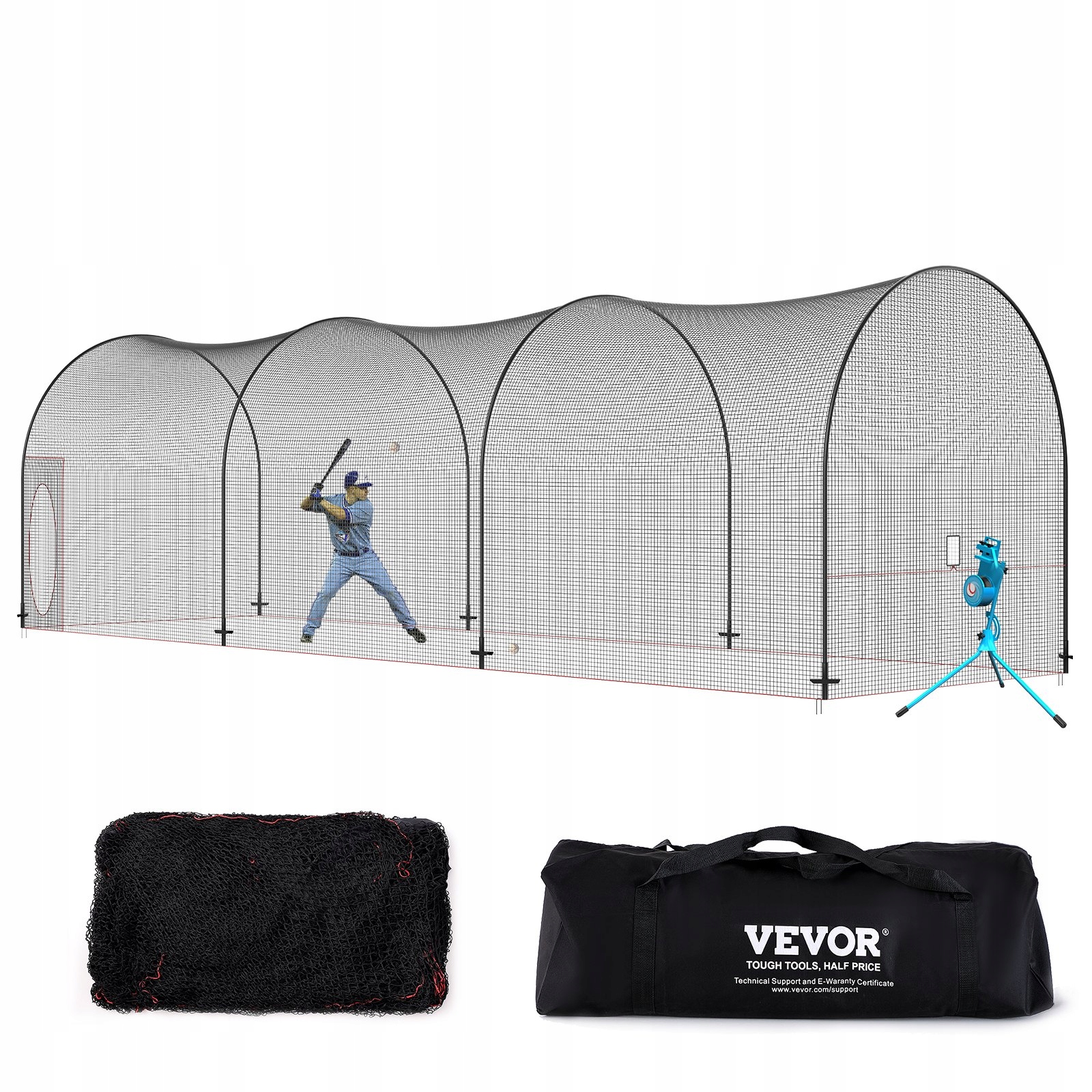 Klec pro baseballový trénink 12 m