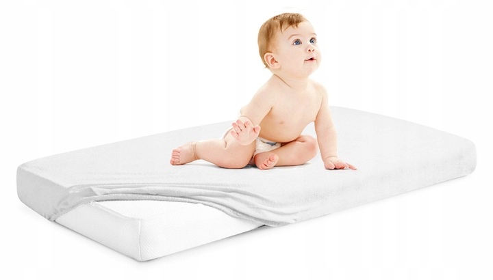 PRZEŚCIERADŁO DO ŁÓŻECZKA Z GUMKĄ BAWEŁNA 100% 140x70 BABYMAM Marka Babymam