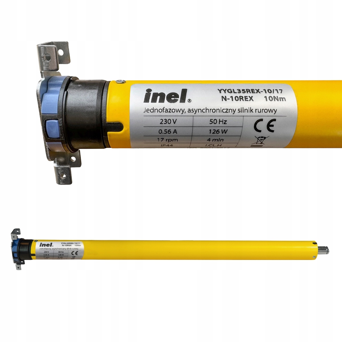 Motor pre rolety Inel N-13REX pre potrubie Ø40 s rádiom, detekcia prekážok