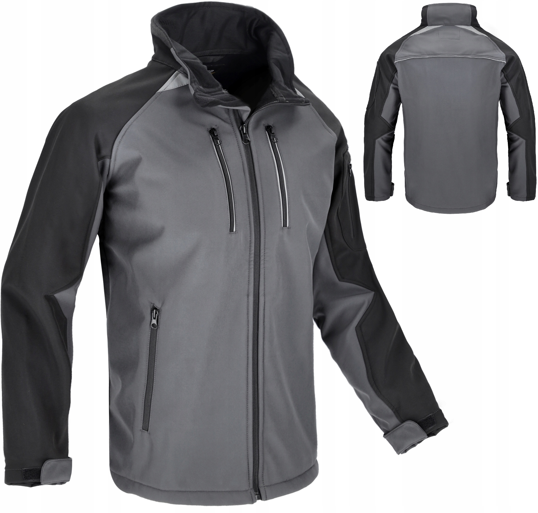 Kurtka softshell męska na wiosnę robocza ochronna wodoodporna lekka XL
