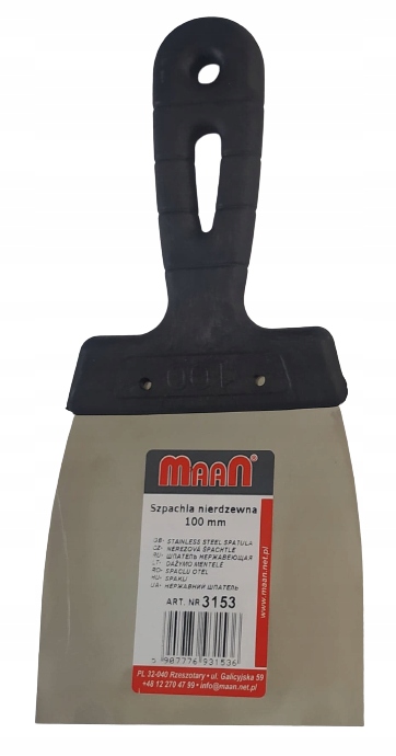 

Szpachelka nierdzewna, szpachla Standard 100 mm