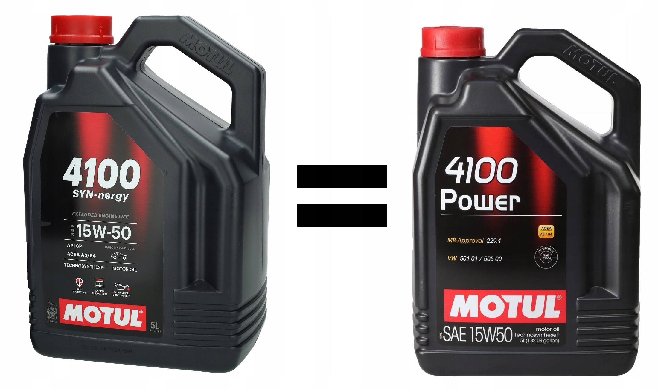 Olej Silnikowy Motul 4100 Syn-nergy 15W-50 5 l dawniej 4100 Power 15W50 5L