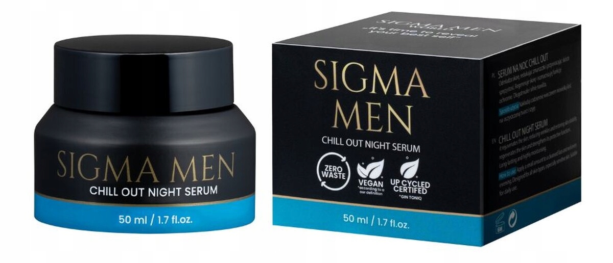 Sigma Men Noční regenerační sérum na noc 50 ml