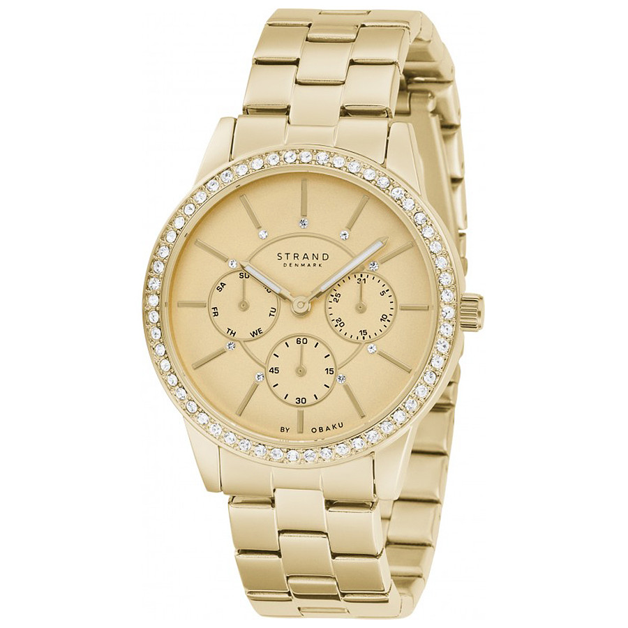 Dámské hodinky Strand S707LMGGSG Zirkony modré