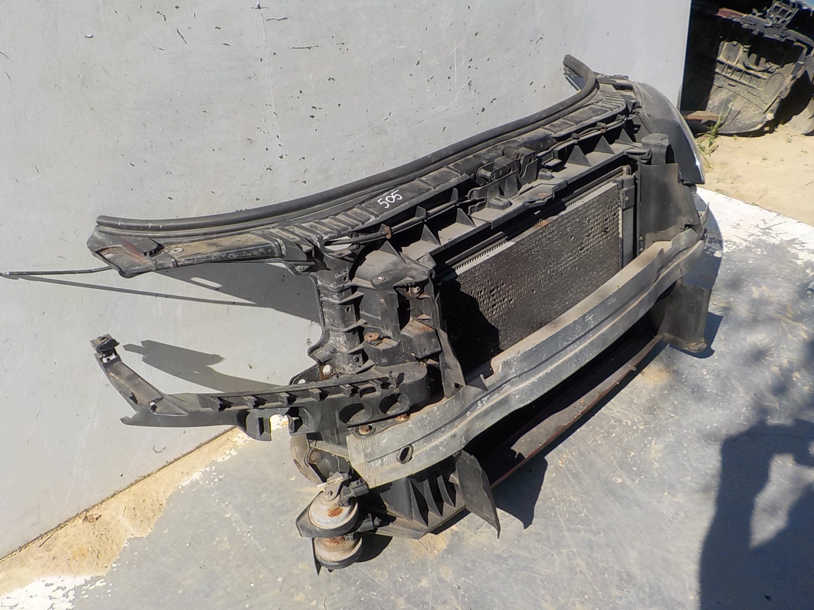505 AUDI A3 II 8P LIFT 1.6 TDI support panel for radiators sider radiator