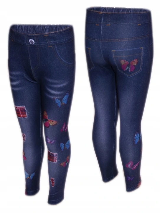 

Dziewczęce spodenki legginsy getry 134-140