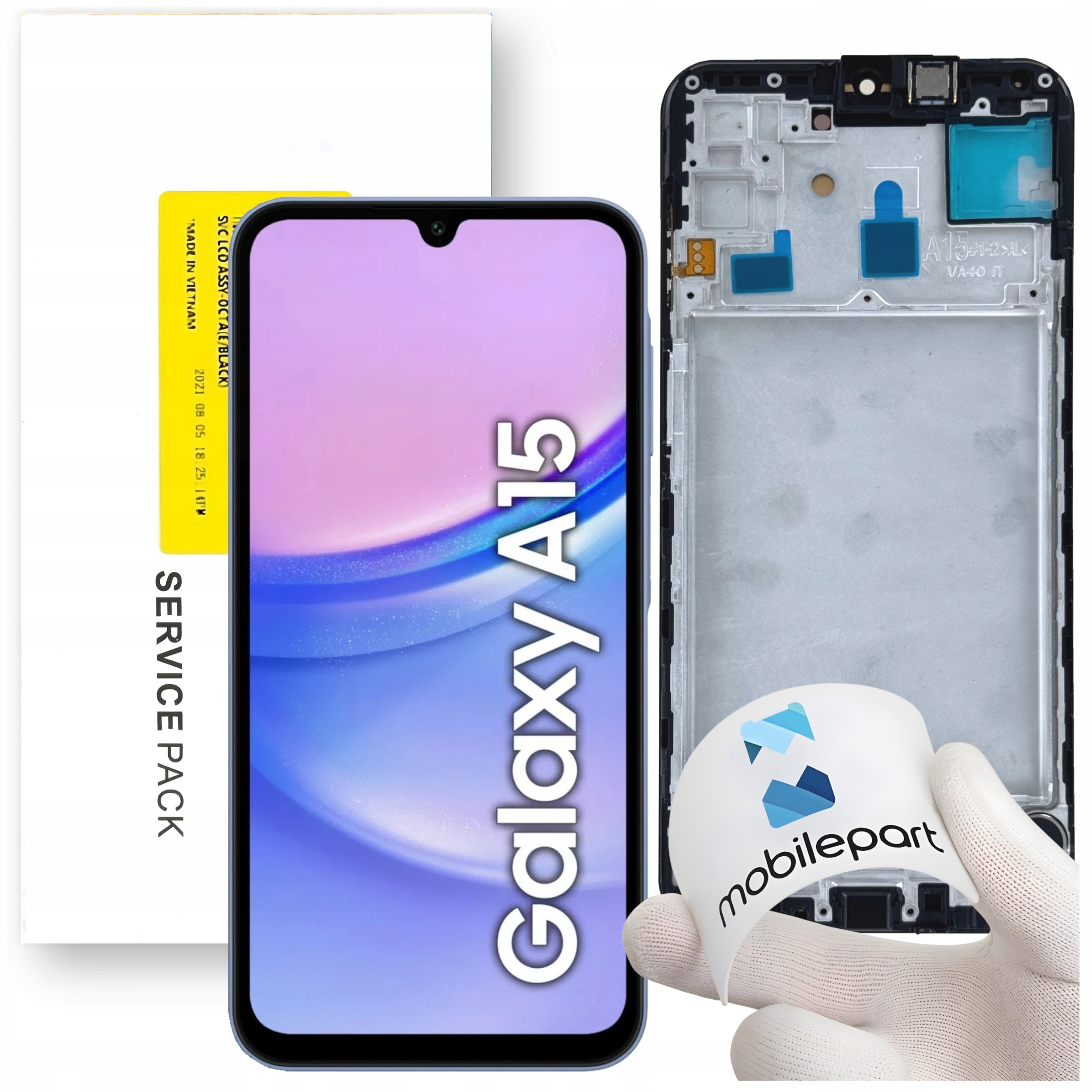 Matryca do Samsung A15 4G 5G SM-A155F SM-A156B Oryginał Mobilepart