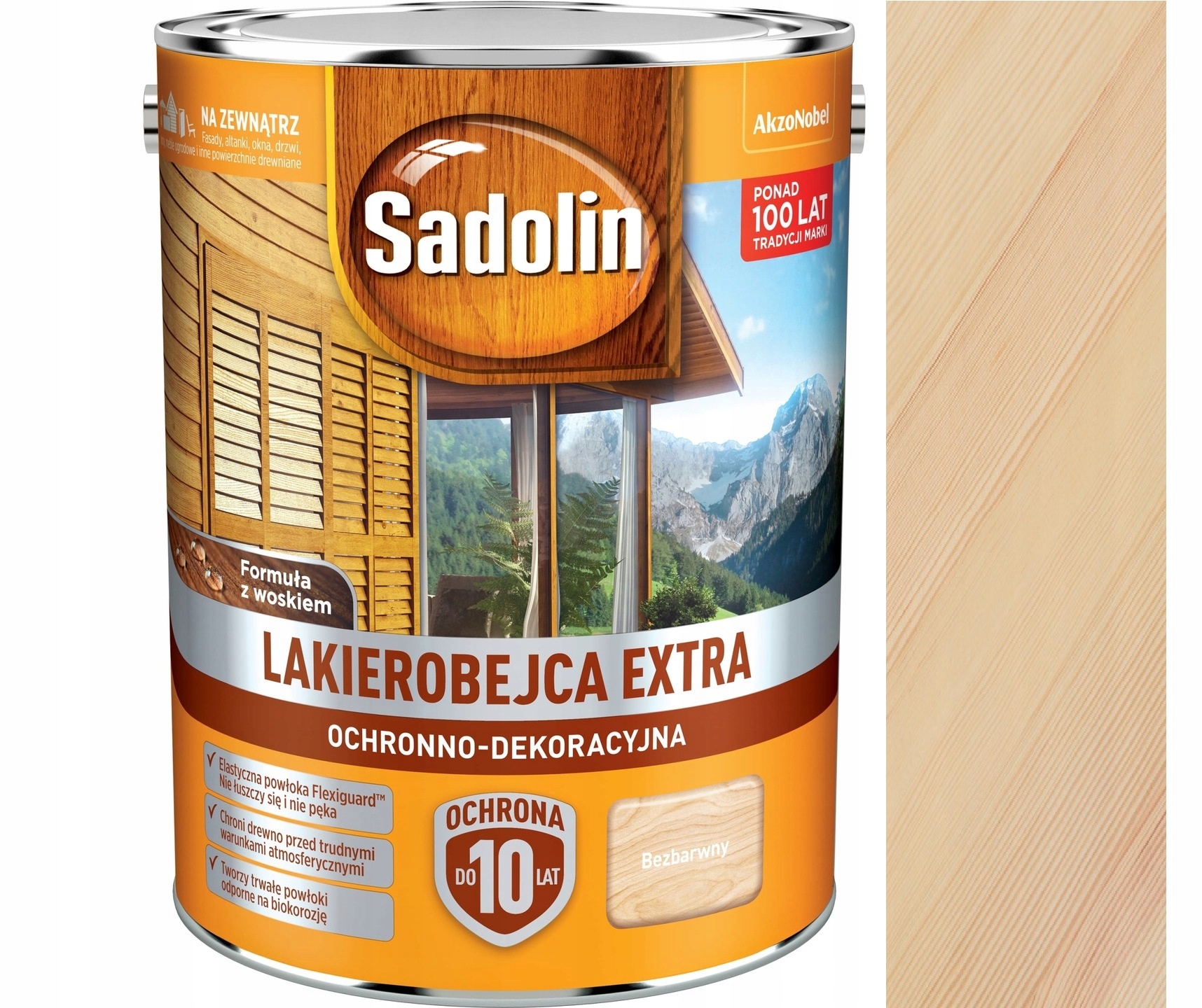 

Sadolin Extra Lakierobejca 5L Bezbarwny