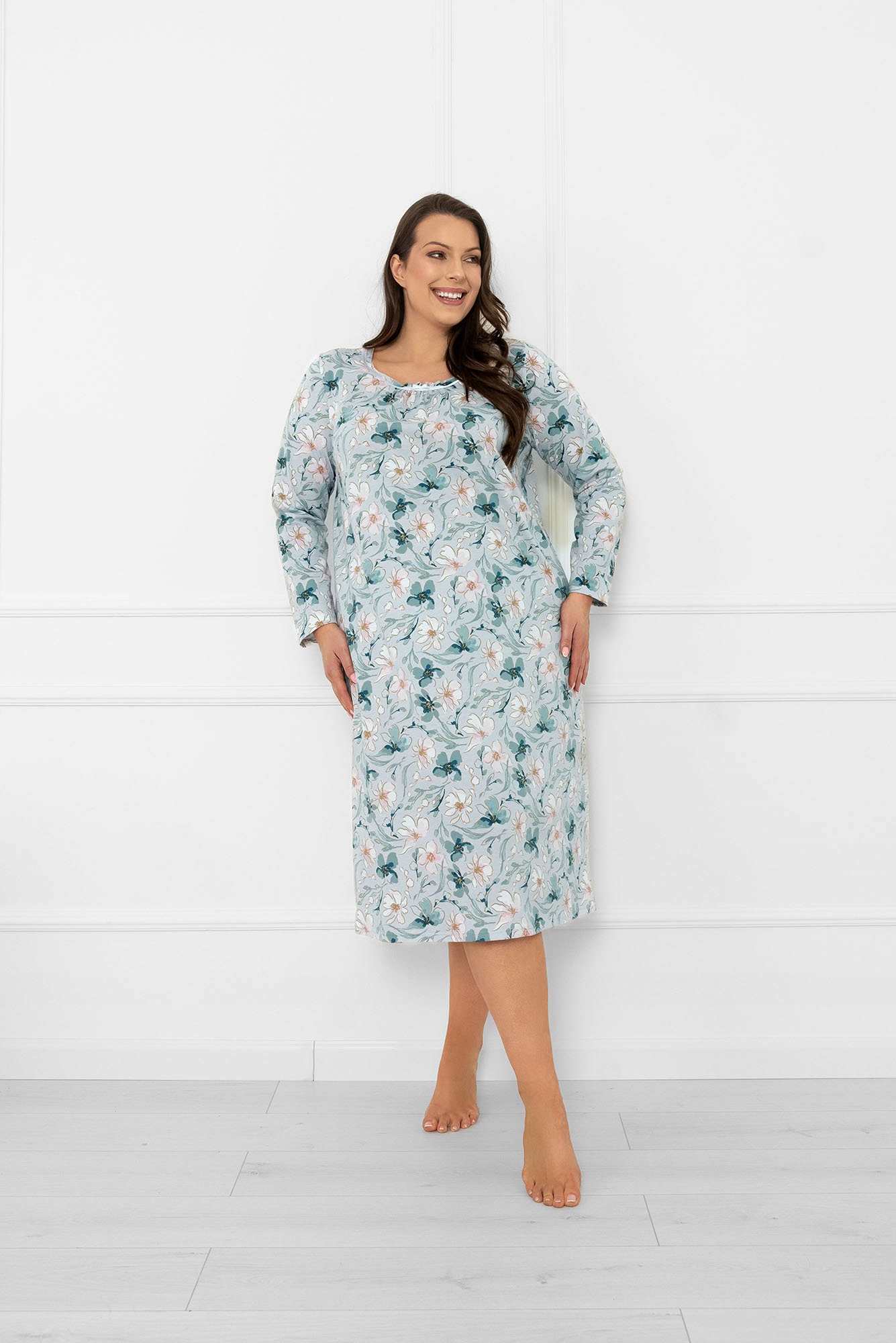 noční košile s dlouhým rukávem Sequoia L