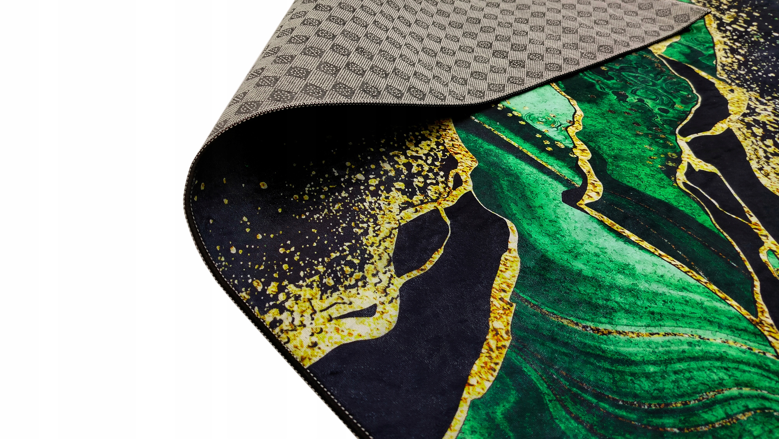 DYWAN 60x100 MARMUR ANTYPOŚLIZGOWY ZIELONY LOFT NOWOCZESNY MODNY DO POKOJU Długość 100 cm