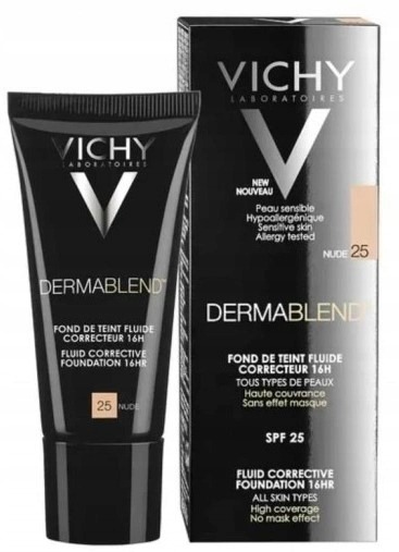 Vichy Dermablend fluid korygujący 25 Nude 30 ml