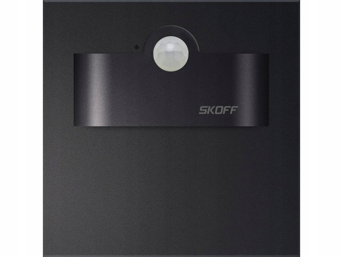 Led svietidlo Čierne 2,4W 4000K Tango Short Pir Skoff