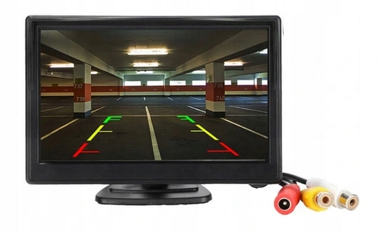 ZESTAW COFANIA ŚWIATŁO STOP Z KAMERĄ + MONITOR 5' JUMPER BOXER DUCATO Waga produktu z opakowaniem jednostkowym 1 kg