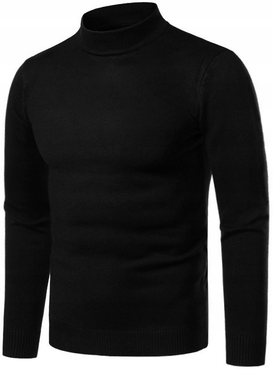 

Golf Męski Półgolf Sweter Elastyczny