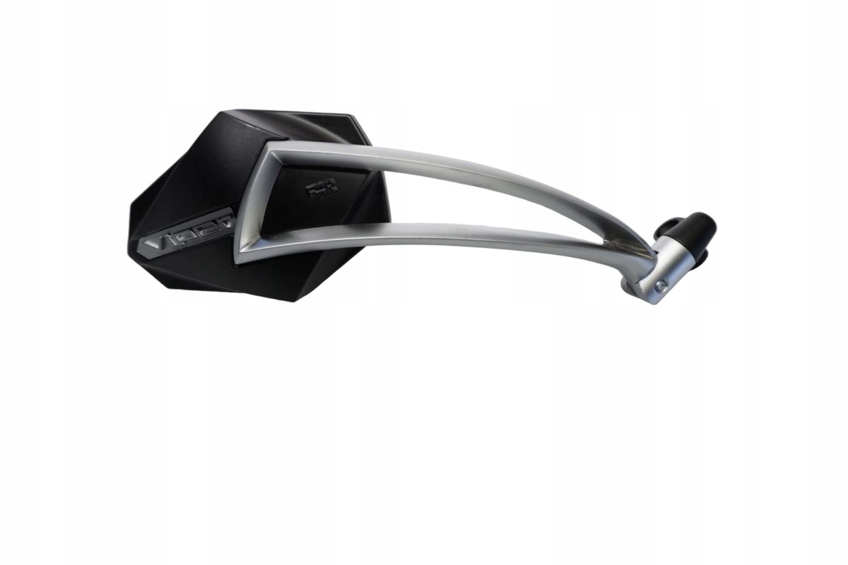 Far Pravé Zrkadlo Viper Nastaviteľné (hliník) Farba Čierna ()