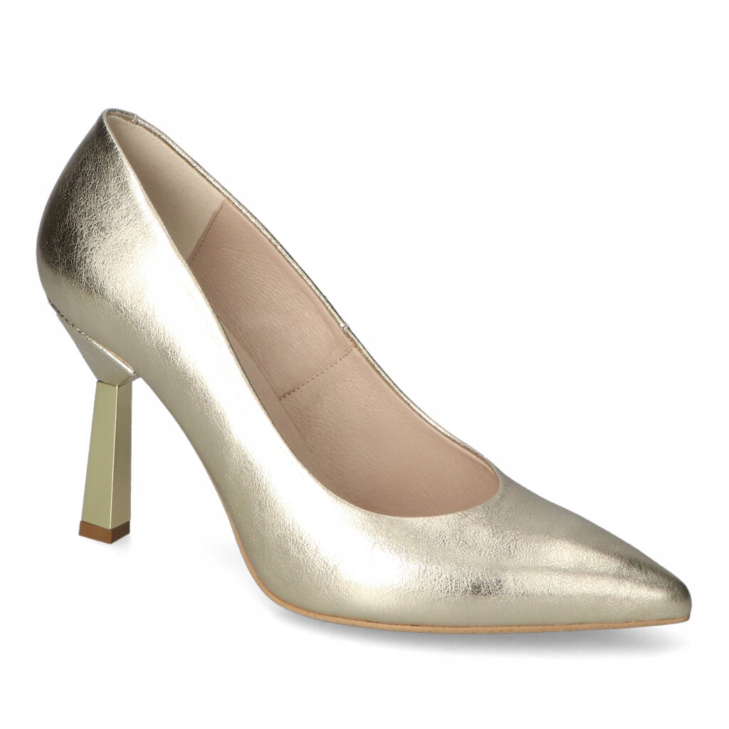 Dámské lodičky Kotyl Zlaté Lico Kožené 36