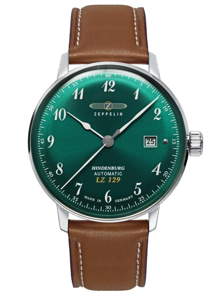 Nový Originální Pánské hodinky Zeppelin LZ129 Hindenburg 8056-4 Automatic