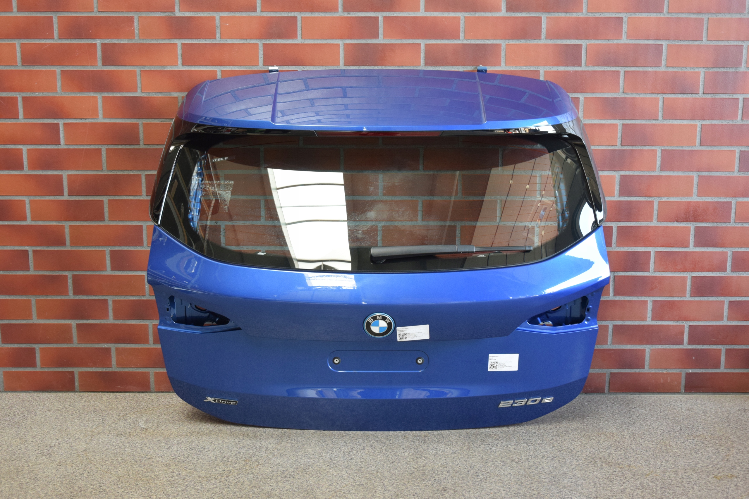 KLAPA TYŁ TYLNA BMW 2 U06 PORTIMAO BLUE C31