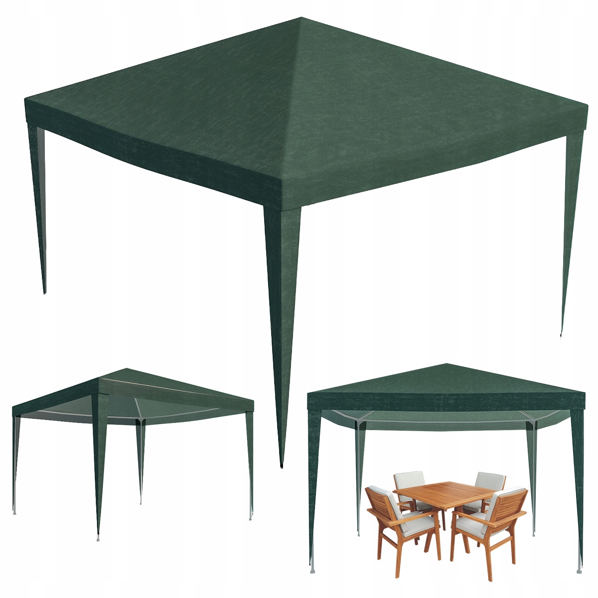 Střecha Pro Pavilon Zahradního Obchodního Stanu 3x3 m (295x295 cm)