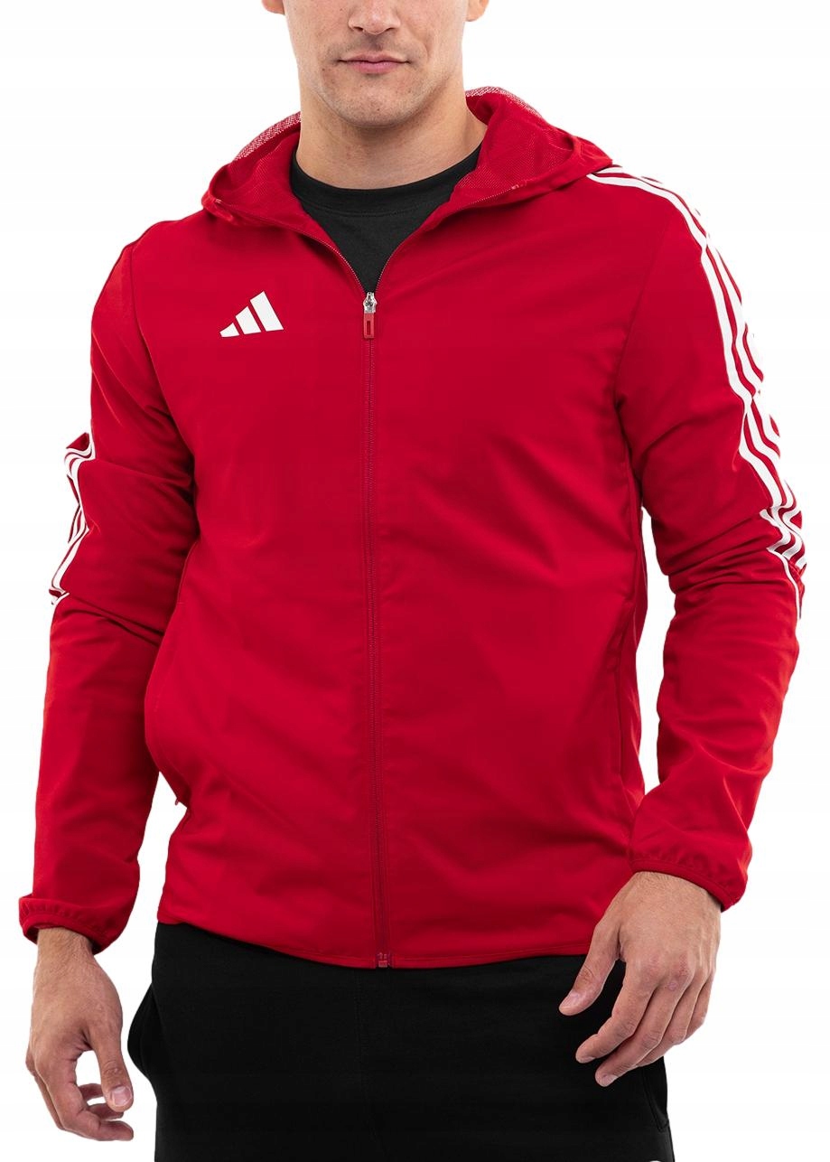 adidas pánská bunda s kapucí s rozepínací sportovní větrovkou Tiro 23 vel. S