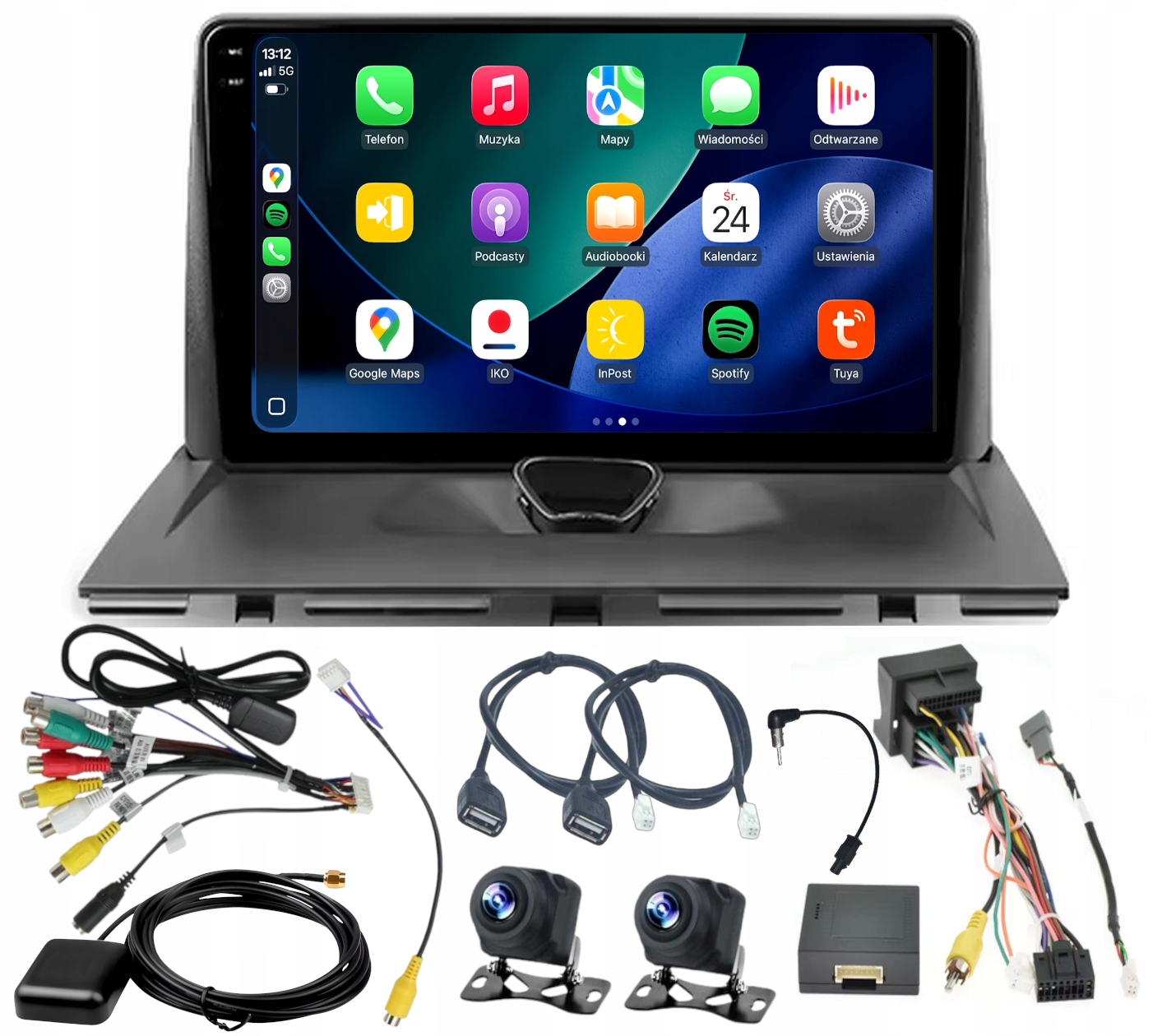 Autorádio S Navigáciou Android Citroen Jumpy 2006-2017 6GB Ram 128GB Pamäť Sim