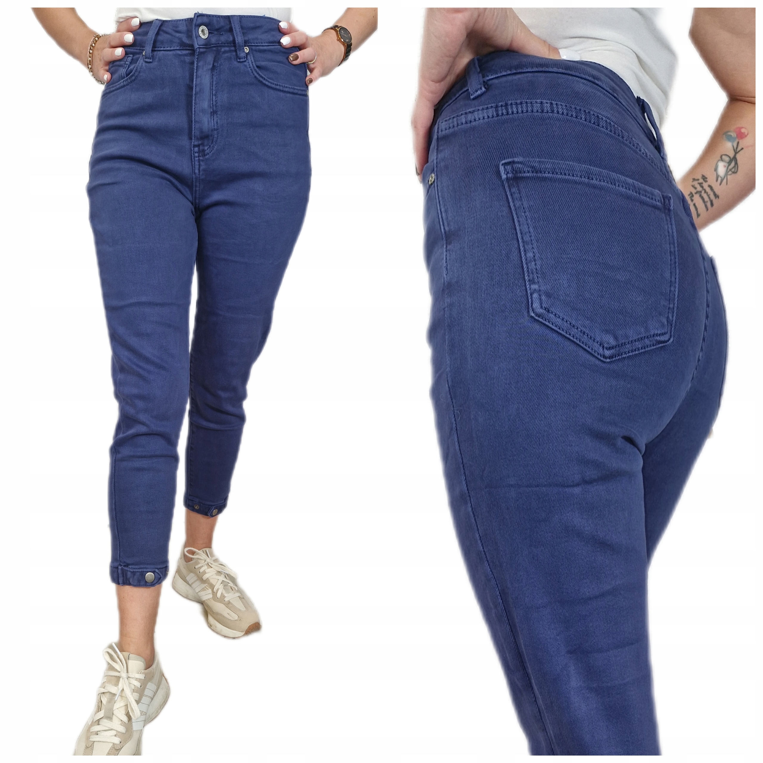 Dámské Zeštíhlující Džínové Kalhoty