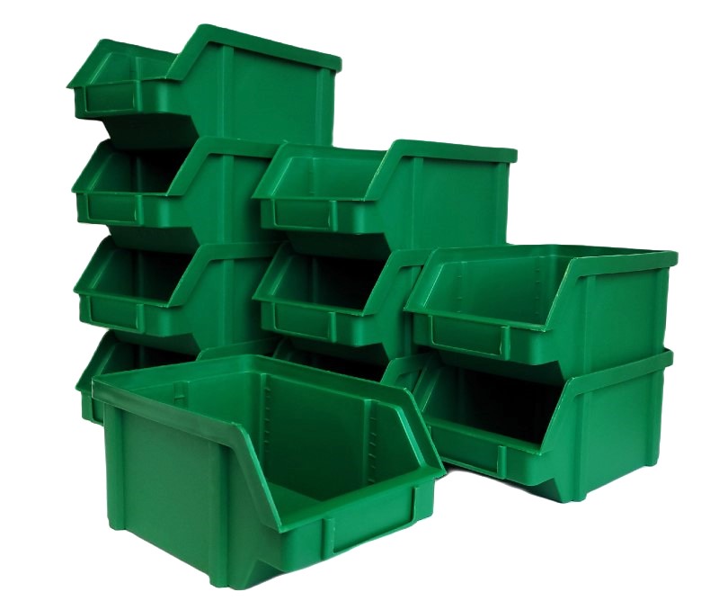 

Skrzynka pojemnik kuweta 440x285x210 zestaw 10 szt