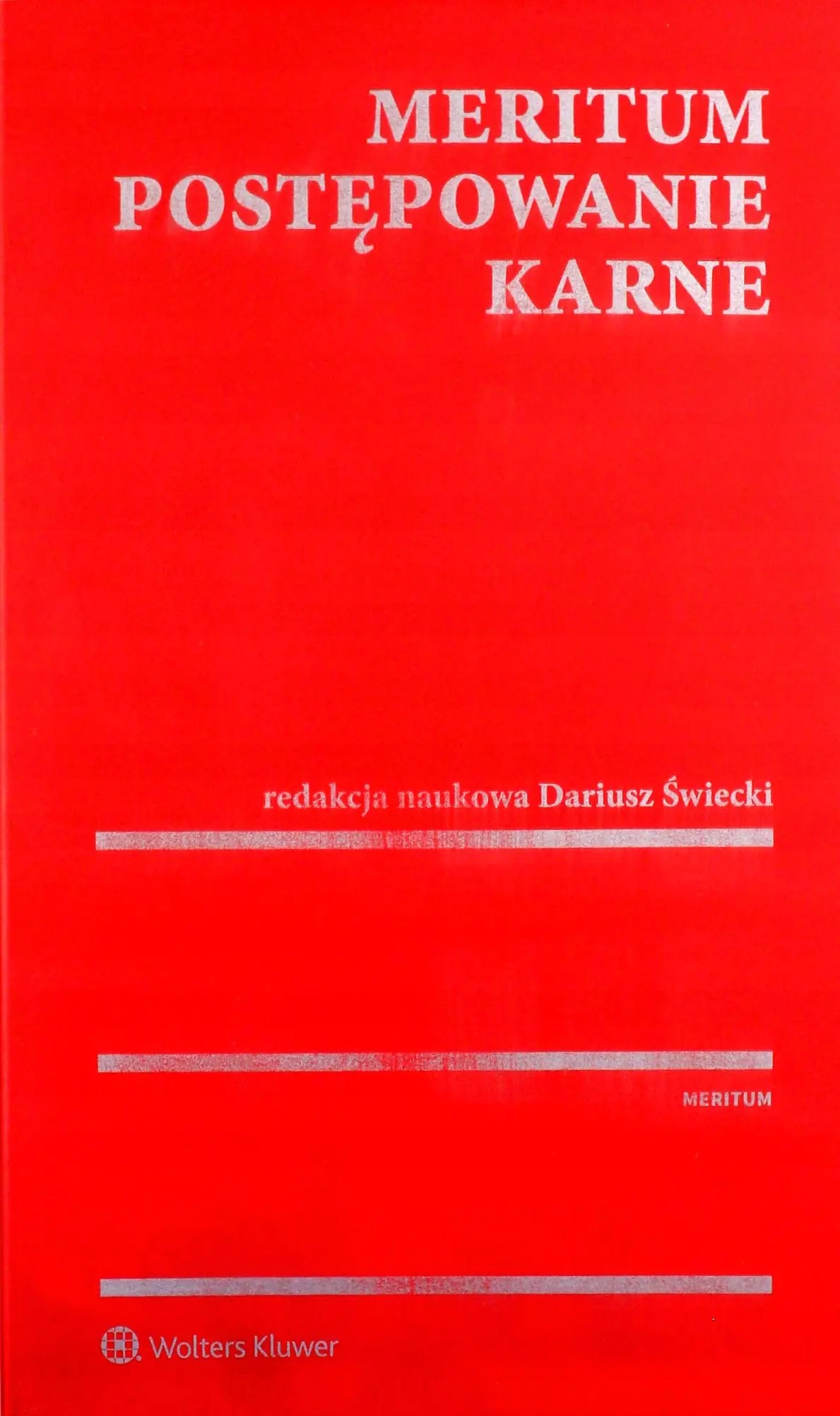 MERITUM Postępowanie karne Praca zbiorowa